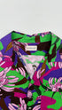Camicia bowling a fiori