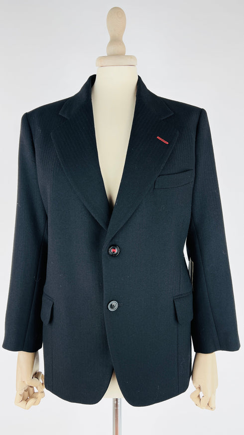 Blazer nero monopetto