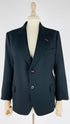 Blazer nero monopetto
