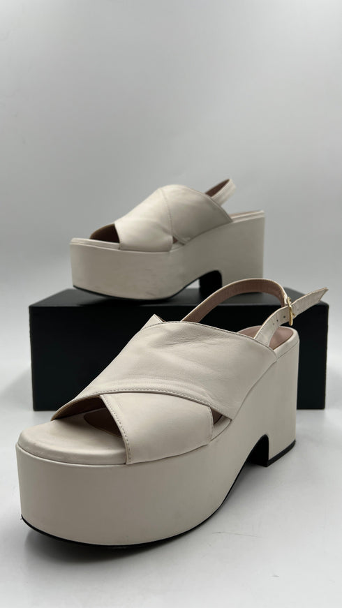 Sandali in pelle N°39