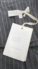 Blazer gessato grigio Lucio Vanotti