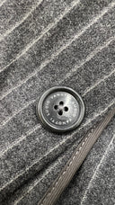 Blazer gessato grigio Lucio Vanotti