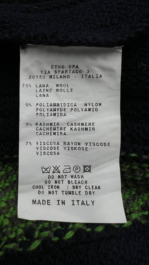 Cappotto a righe vintage