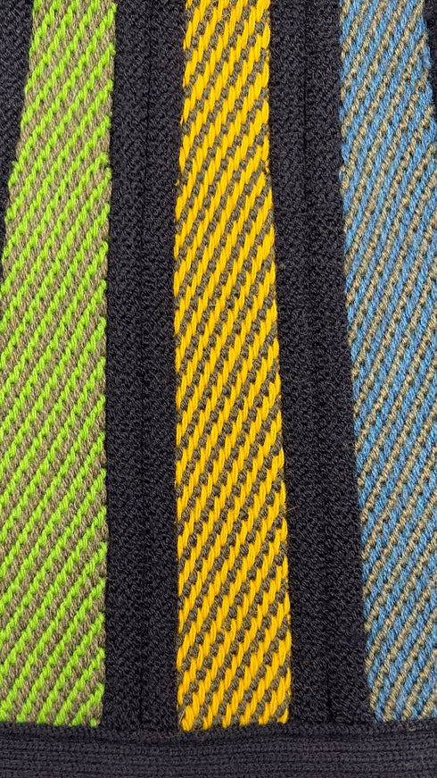 Cappotto a righe vintage