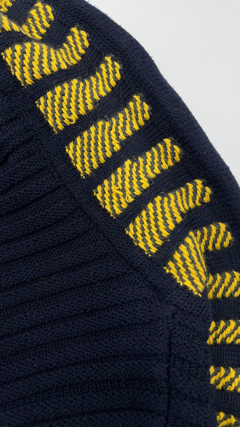 Cappotto a righe vintage