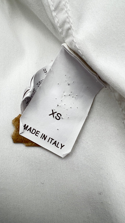 Camicia in popeline bianco