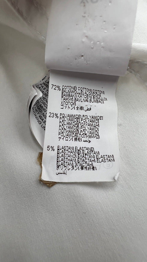 Camicia in popeline bianco