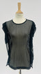 Top mesh nera