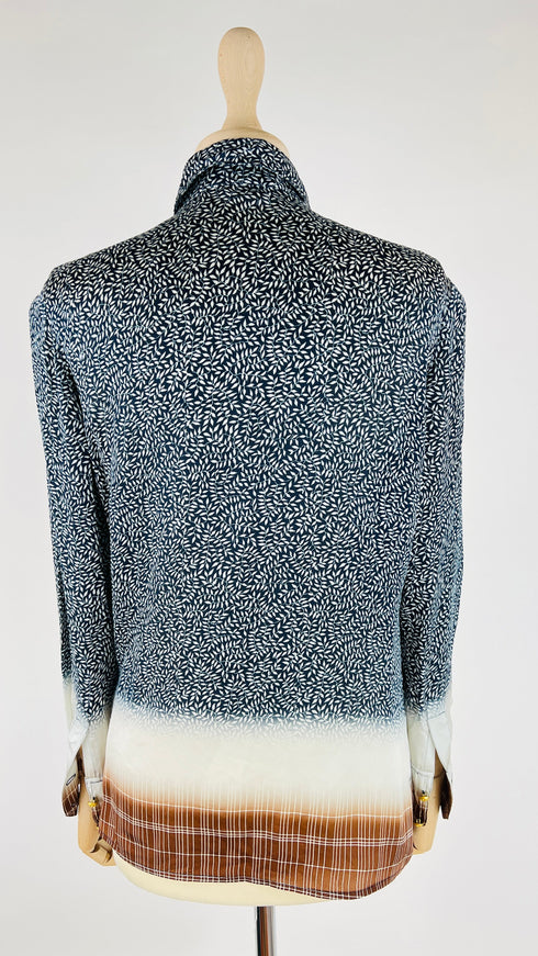 Camicia leggera a foglie