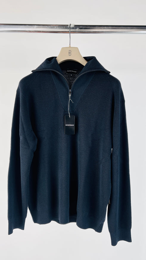 Maglione con zip