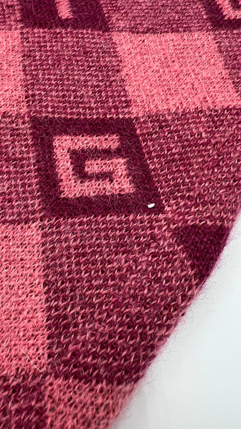 Maglia girocollo a rombi