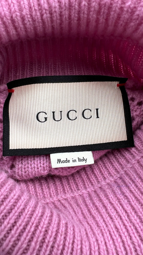 Dolcevita traforato in lana