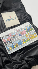 Piumino corto nero Moncler