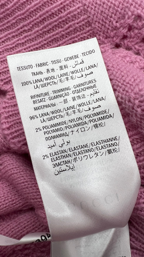 Dolcevita traforato in lana