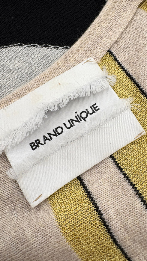 Smanicato in maglia multi-pattern