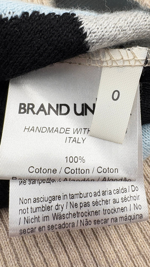 Smanicato in maglia multi-pattern