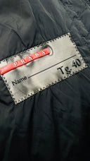 Piumino sfiancato PRADA linea rossa