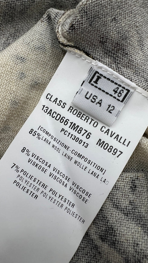 Maglia animalier lurex