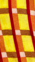 Maglia tartan a V