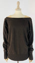 Maglione inserti collo tulle