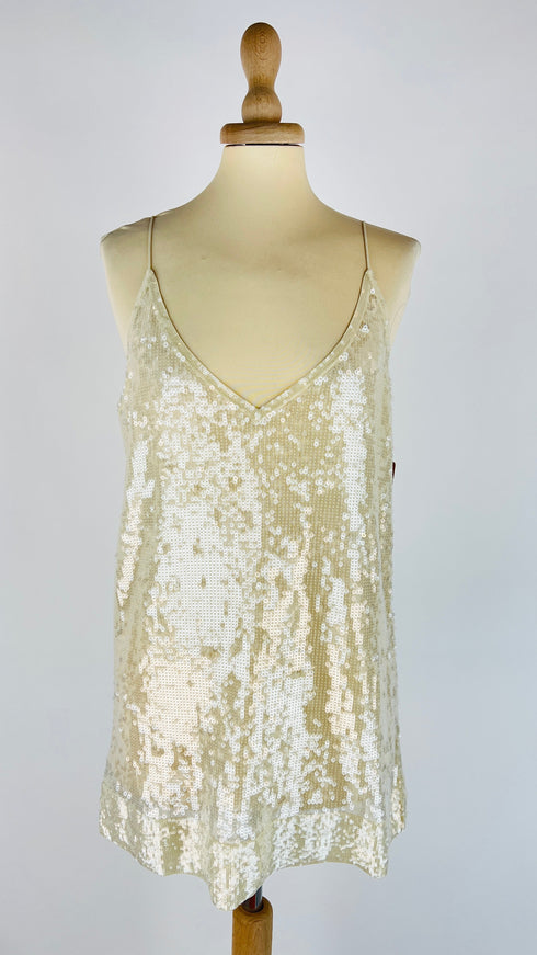 Top di paillettes