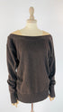 Maglione inserti collo tulle