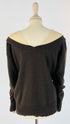 Maglione inserti collo tulle