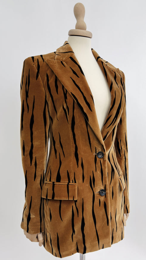 Blazer animlier con cartellino