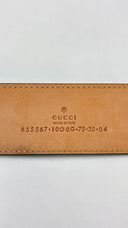 Cintura fibbia G GUCCI