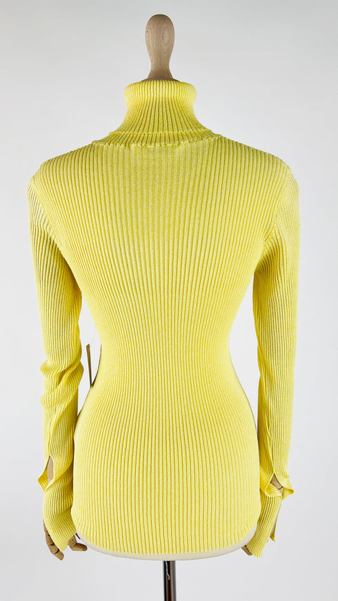 Dolcevita giallo lurex