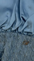 Abito corto doppio pattern