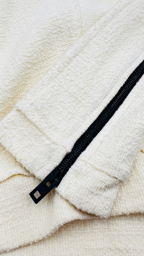 Maglia con zip con cartellino
