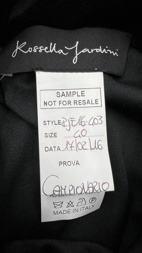 Abito chemisier corto velluto