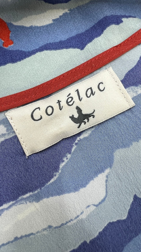 Abito corto fantasia mare