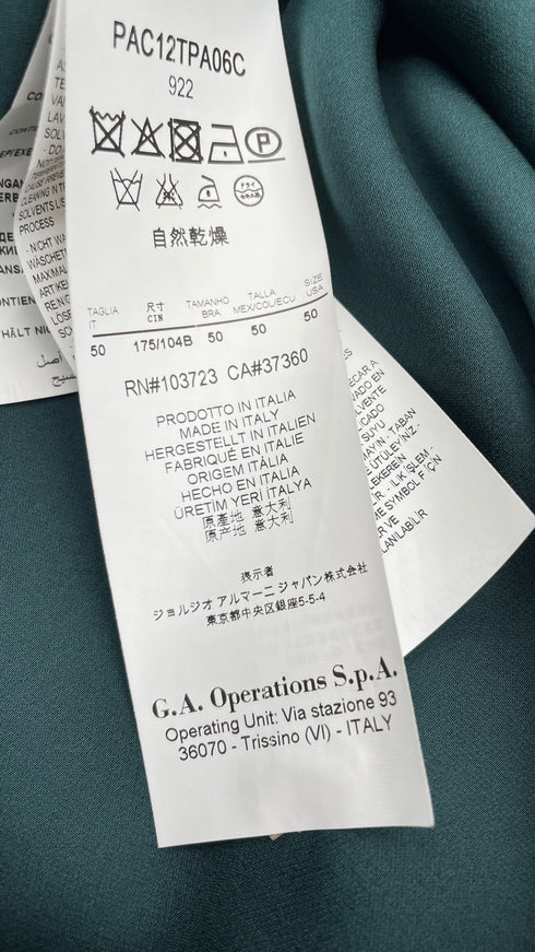 Smanicato in seta bi-color