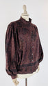 Camicia in cotone paisley