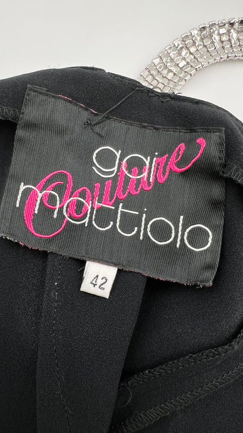 Abito corto spallina gioiello