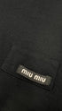 T-shirt scollo volant