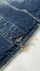 Giacca denim blu Diesel