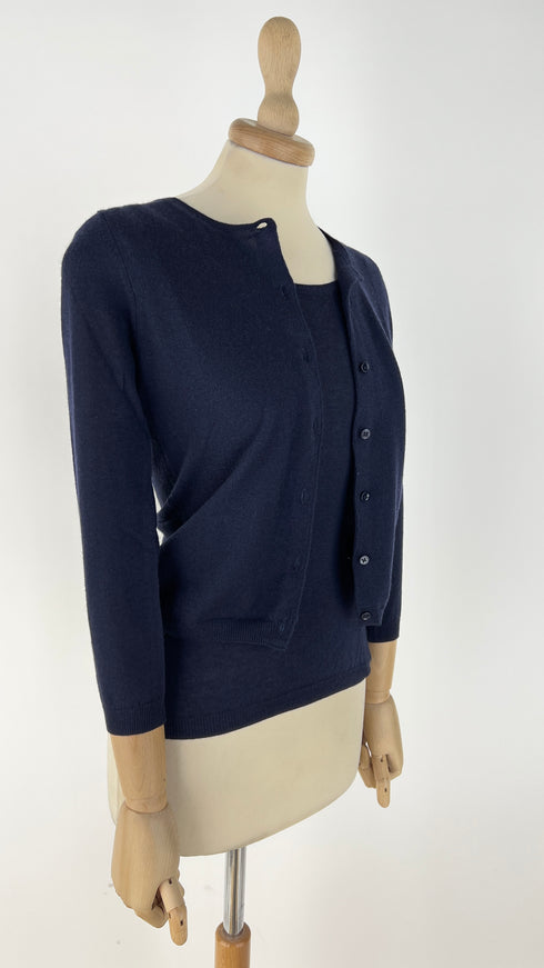 Twinset blu navy in cashmere