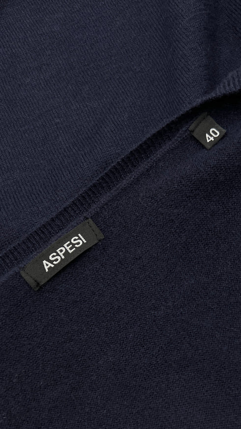 Twinset blu navy in cashmere