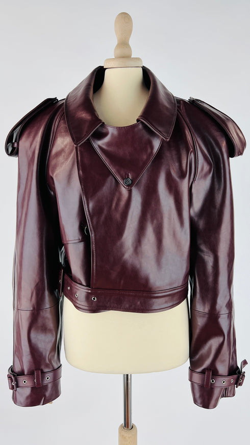 Biker corto con cartellino