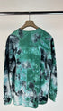 Felpa cotone tie-dye