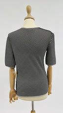 T-shirt righe diagonali GIORGIO ARMANI
