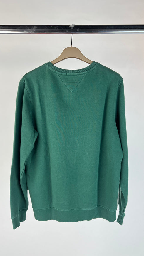 Felpa girocollo cotone stretch