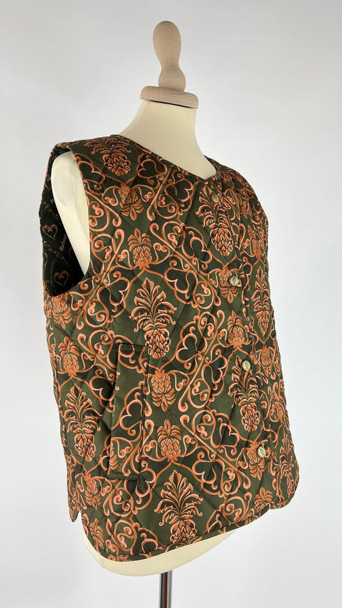 Gilet trapuntato collab