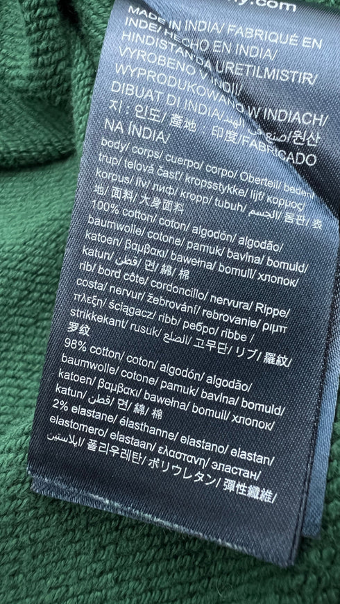 Felpa girocollo cotone stretch