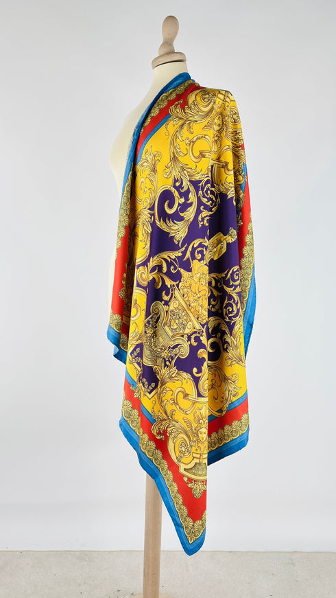 Foulard in twill di seta