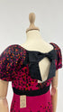 Abito midi animalier