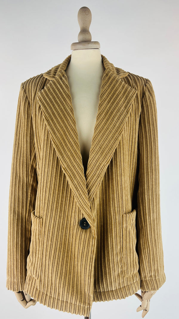 Blazer velluto a coste sfoderato